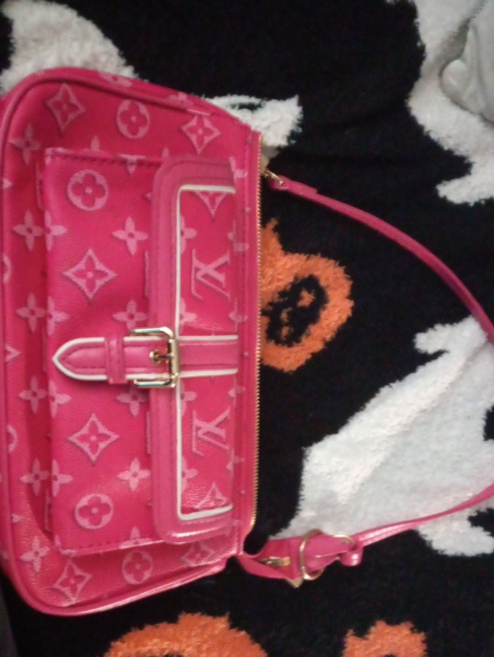 Louis Vuitton Hot Pink Monogram Purse